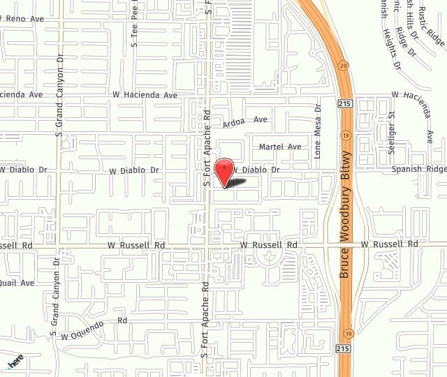 Location Map: 5546 South Fort Apache Road Las Vegas, NV 89148